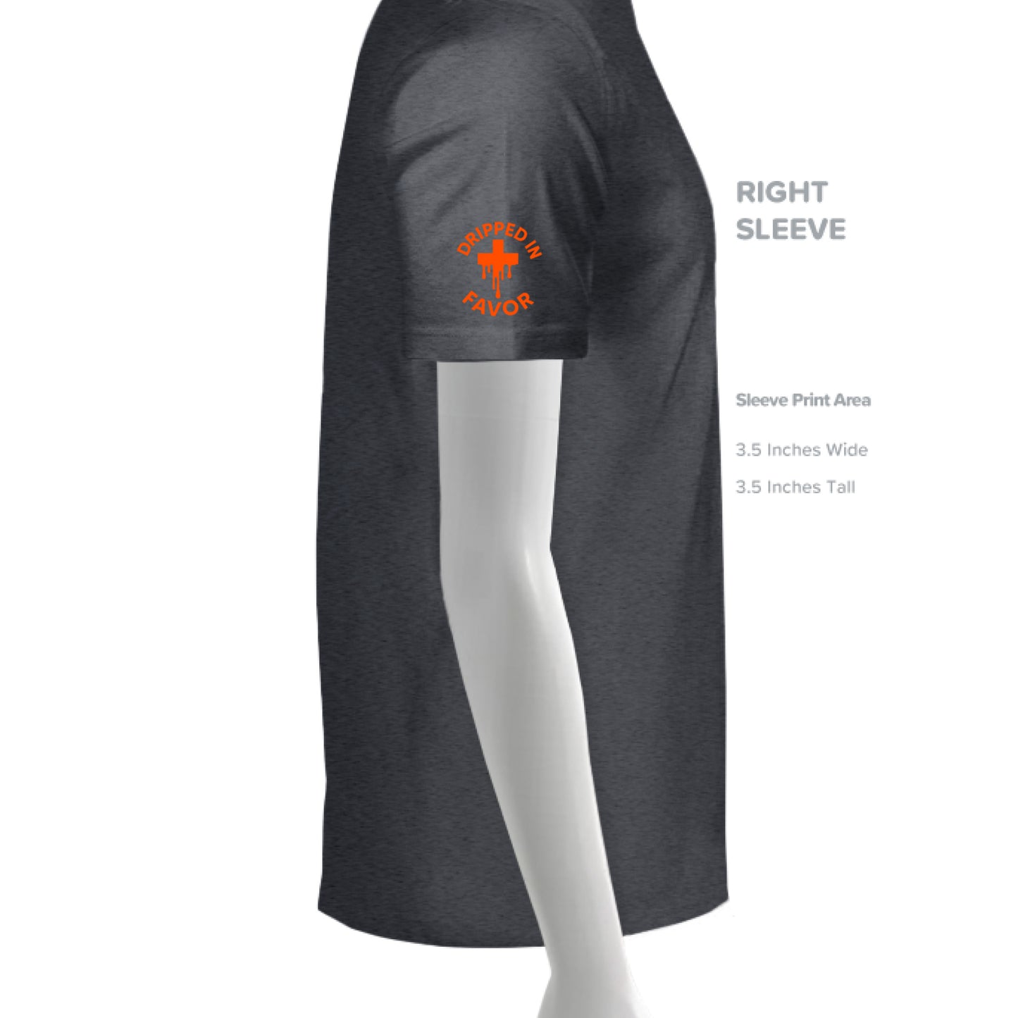 CHARCOAL HEATHER - SLEEVE_RIGHT